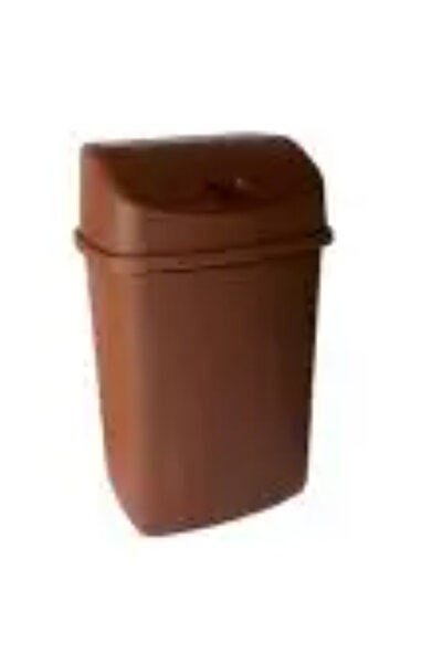 sterk 55L waste bin, plastic, with lid,