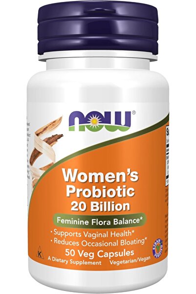 Now Foods Women's Probiotic, 20 Billion, 50 Veg Capsules