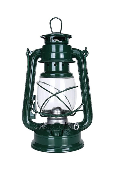 Lampa Lampă cu gaz lampant 24,5 cm verde, 160 ml.