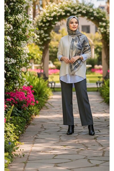 Elya Desenli Pamuklu Soft Şal