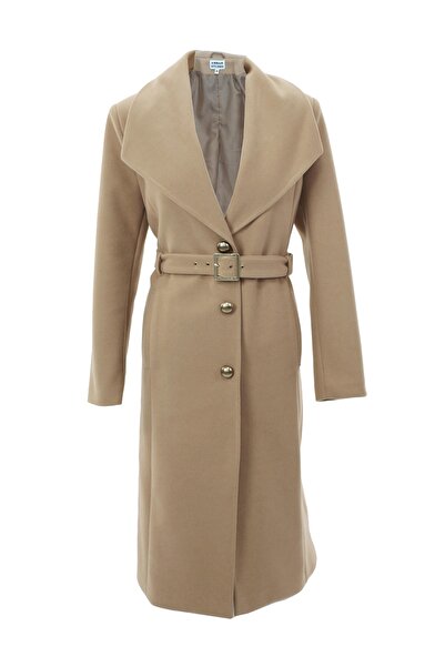 ambar studio DELPHINA wool blend midi coat