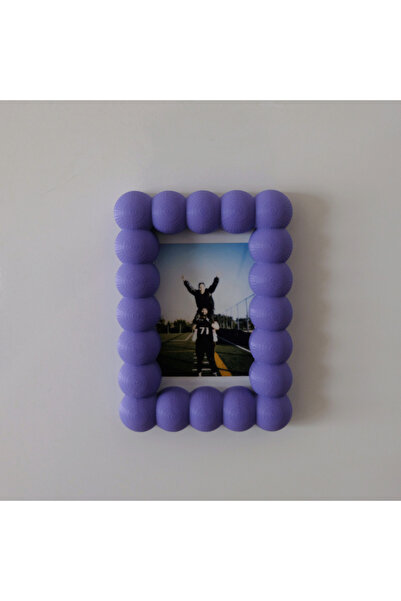 ZarZor Baloncuk Tasarımlı Polaroid Mıknatıslı Fotoğraf Çerçevesi