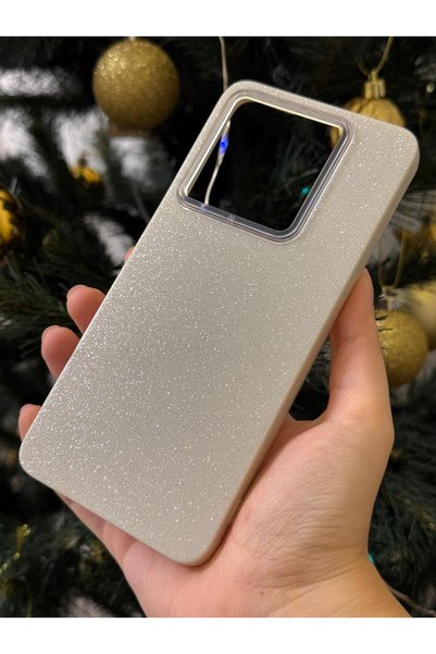 TechTrove Xiaomi Mi 14T Pro İçin Uyumlu Simli Soft Tasarımlı Lüx Tasarım Kılıf