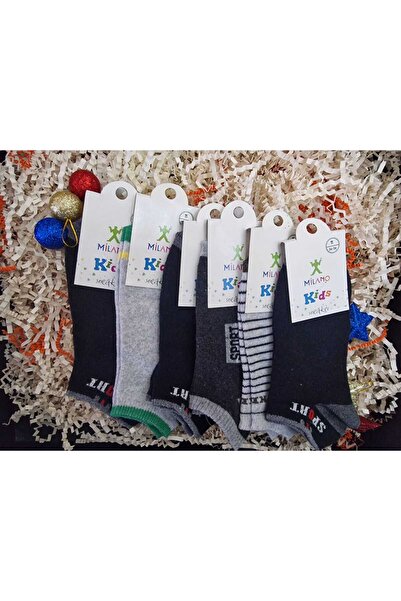 LİA Underwear Economical Boys' Socks 6-Piece Set