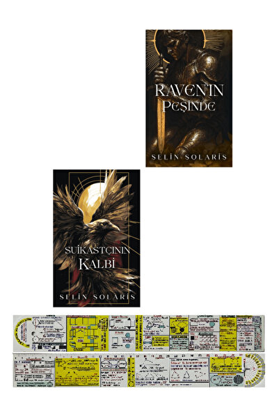 Martı Yayınları Ravenin Peşinde + Suikastçının Kalbi 2 Kitap Set Selin Solari...