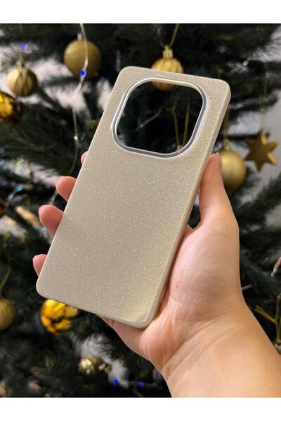 TechTrove Xiaomi Redmi Note 14 Pro İçin Uyumlu Simli Soft Tasarımlı Lüx Tasar...