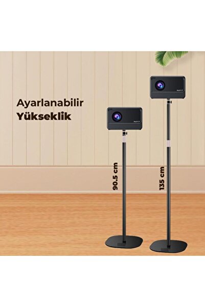 electroon Ayaklı Projeksiyon Tripod 90 - 135cm Ayarlanabilir Yükseklik Portat...
