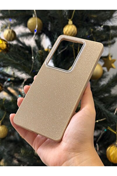TechTrove Xiaomi Redmi Note 13 Pro 4G İçin Uyumlu Simli Soft Tasarımlı Lüx Ta...