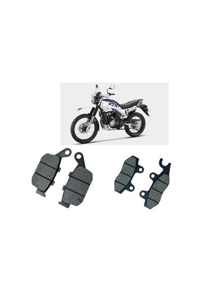 MOTOHANE Hero X-pluse 200 Cross Ön - Arka Fren Disk Balatası Takımı (2022 Yıl...