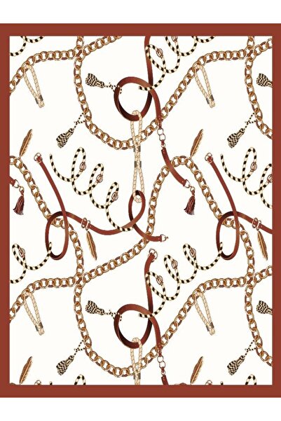 EGE DESIGN وشاح ساتان بملمس حريري 70 × 70