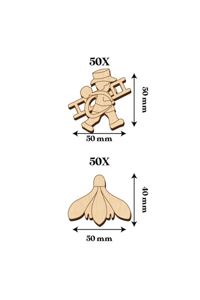 Hold My Stuff Set of 100 Blank Martisor Bases for Painting and Decorating, DIY Martisor Blanks, March 1, March 8