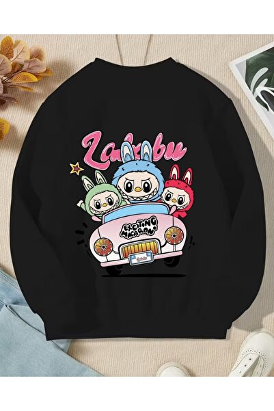 haha Oversized Hoodless Sweatshirt for Children