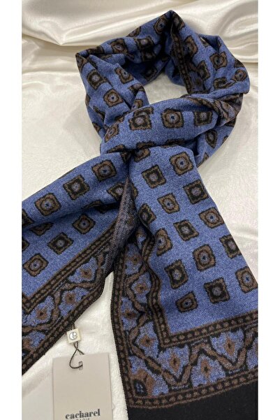 Cacharel Woven Soft Fabric Patterned Scarf Kaşkol