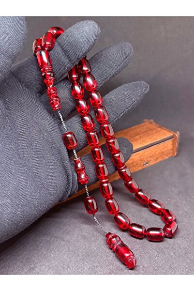 SanGümüş Ateş kehribar tesbih