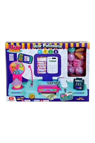 Uçar Barkod Okuyuculu Tartılı Pos Makineli Hesap Makineli Pastane Yazar Kasa Seti