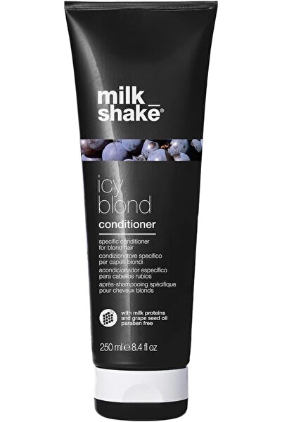 Milk shaka بلسم ميلك شيك آيسي بلوند - بلسم صبغة سوداء فضية للشعر الأشقر الفاتح جدًا والبلاتيني