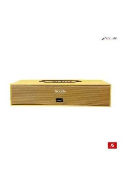 Generic Wooden Wireless Bluetooth Speaker with Natural Wood Design & High-Quality Sound