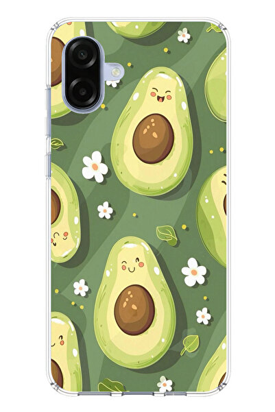 TechTree حافظة سيليكون متوافقة مع هاتف سامسونج جالاكسي A07 باللون الأخضر اللط...