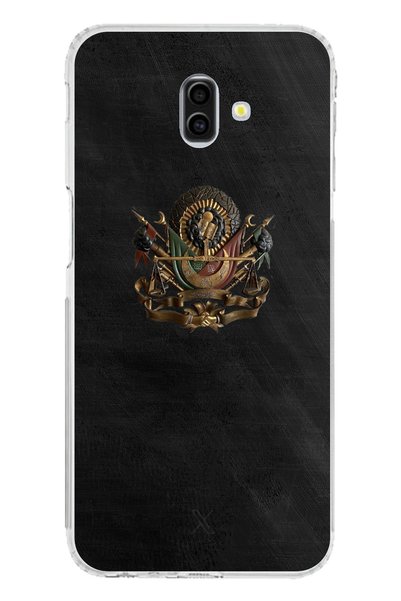 TechTree Printed Silicone Case with Ottoman Tughra Detail Compatible with Sam...