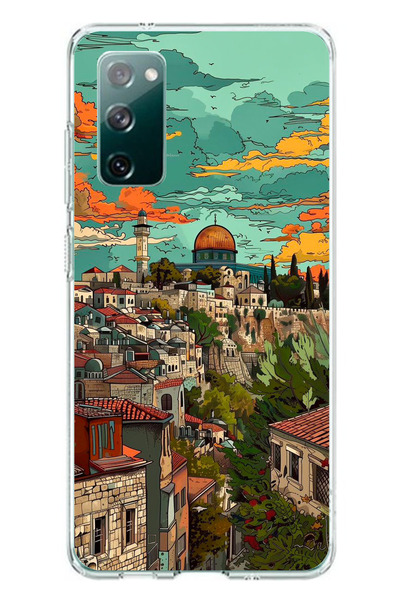 TechTree حافظة سيليكون متوافقة مع هاتف سامسونج جالاكسي S20 FE من فلسطين الحرة...