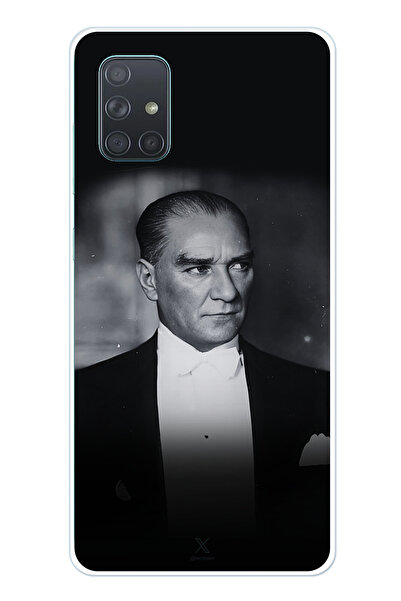 TechTree أناقة ورقيمة متوافقة مع هاتف سامسونج جالاكسي A71: حافظة سيليكون مطبو...