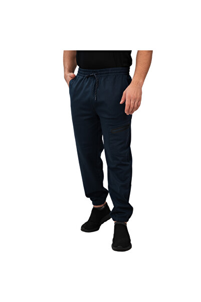 Giordano Men's Cotton Polyester Stretch Interlock Joggers - Relaxed Taper Fit