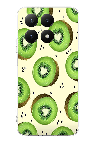 TechTree حافظة سيليكون متوافقة مع Xiaomi Mi 15T PRO وشرائح الأفوكادو الخضراء ...