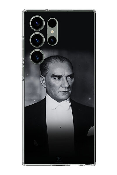 TechTree سامسونج جالاكسي S23 الترا متوافق مع الأناقة والنبل: حافظة سيليكون مط...