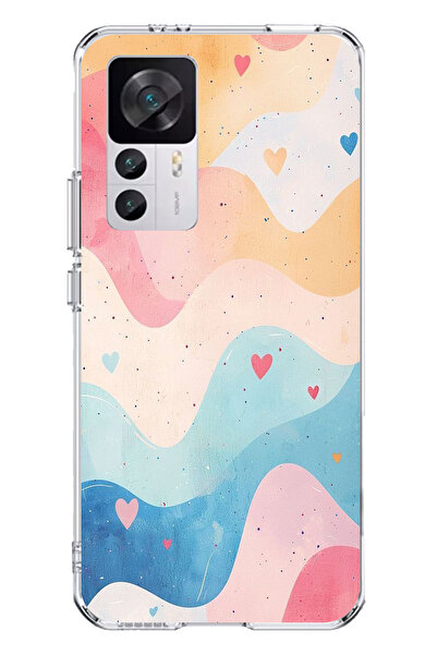 TechTree حافظة سيليكون متوافقة مع هاتف Xiaomi Mi 12T-12T PRO بألوان باستيل مم...