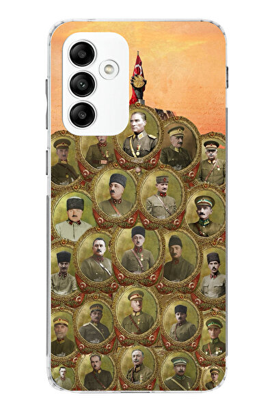 TechTree حافظة سيليكون متوافقة مع هاتف سامسونج جالاكسي A05s من أتاتورك وقادة ...