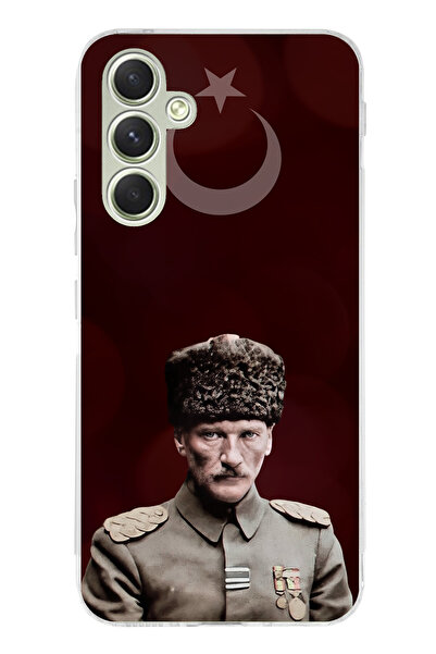 TechTree حافظة سيليكون متوافقة مع هاتف سامسونج جالاكسي A15 على شكل نجمة القمر...