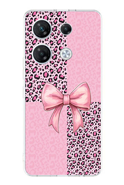 TechTree حافظة سيليكون متوافقة مع هاتف Infinix GT 20 PRO بنمط الفهد الوردي وش...