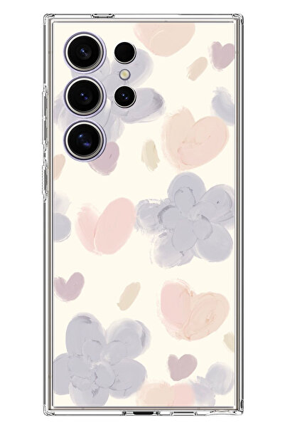 TechTree حافظة سيليكون متوافقة مع هاتف سامسونج جالاكسي S24 ULTRA من باستيل بو...