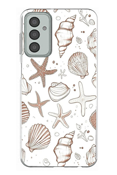 TechTree حافظة سيليكون مطبوع متوافقة مع هاتف سامسونج جالاكسي M13-M23 باللون ا...