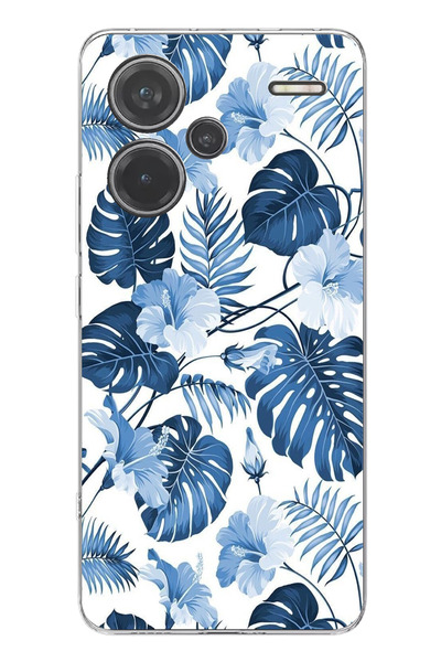 TechTree حافظة سيليكون مطبوع متوافقة مع هاتف Redmi Note 13 PRO PLUS بنمط أورا...