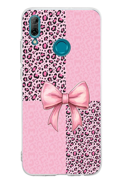 TechTree حافظة سيليكون متوافقة مع هاتف هواوي بي سمارت 2019 بنمط الفهد الوردي ...