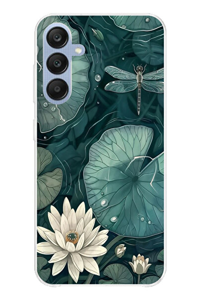 TechTree حافظة سيليكون متوافقة مع هاتف سامسونج جالاكسي A25 باللون الأخضر على ...