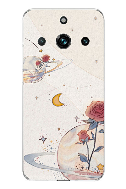 TechTree حافظة سيليكون متوافقة مع هاتف Realme 11 PRO-11 PRO PLUS، بتصميم كوكب...