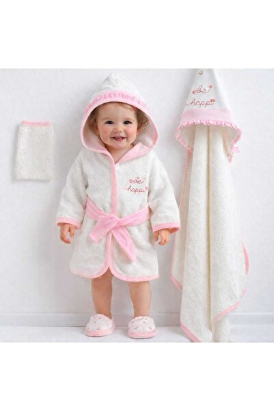 MİLAYS LİFE HOME COLLECTİON 0-2 YAŞ GAYE KIZ BEBEK ORGANİK PAMUK 4 PARÇA BORN...