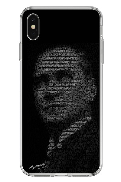 TechTree حافظة سيليكون متوافقة مع هاتف iPhone X-XS مكتوب عليها هتيبا للشباب و...