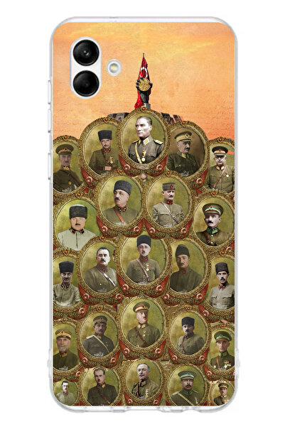 TechTree حافظة سيليكون متوافقة مع هاتف سامسونج جالاكسي A06 من أتاتورك وقادة ا...