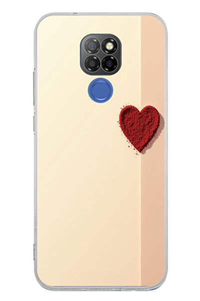 TechTree حافظة سيليكون من جنرال موبايل GM 20 متوافقة مع كريم برايس ريد هارت مطبوع