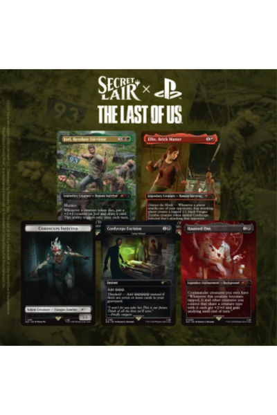 Wizards of the Coast MTG Secret Lair x PlayStation The Last of Us Part I (Nef...