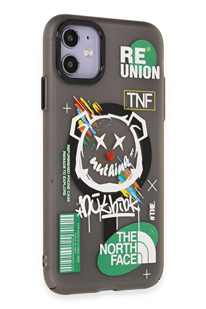 NewFace غطاء حماية لهاتف آيفون 12 من إس بي تي آر إن إس بنمط أبولو ماجنيتيكسيف...