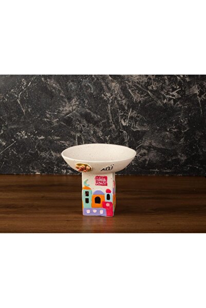 TOHFAT-AL MAIDAH صحن مدور بقاعدة إضائة منارات رمضان