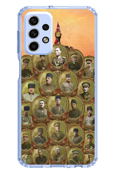 TechTree حافظة سيليكون متوافقة مع هاتف سامسونج جالاكسي A33 من أتاتورك وقادة ا...