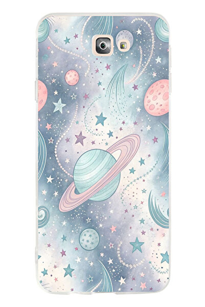 TechTree حافظة سيليكون ناعمة ملونة متوافقة مع هاتف سامسونج جالاكسي J7 برايم م...