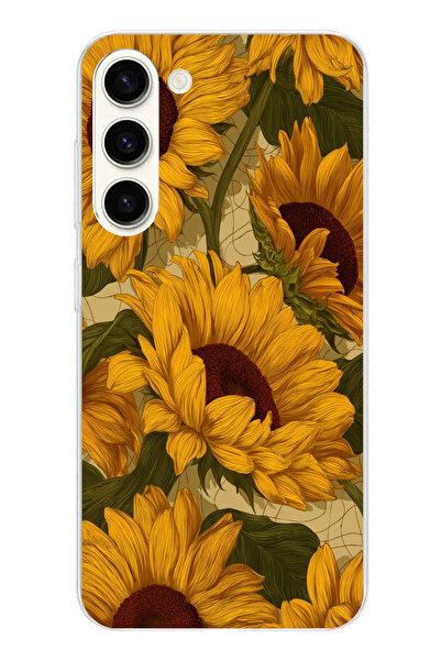 TechTree حافظة سيليكون متوافقة مع هاتف سامسونج جالاكسي S25 بلس باللون الأصفر ...