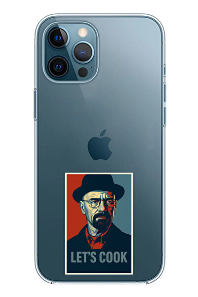 TechTree iPhone 12 Pro Max Compatible Lets Cook Banner Printed Silicone Case