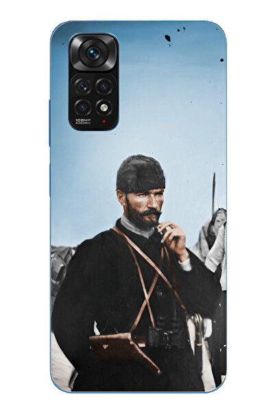 TechTree حافظة سيليكون متوافقة مع هاتف Redmi Note 11-11S من أتاتورك في المقدم...